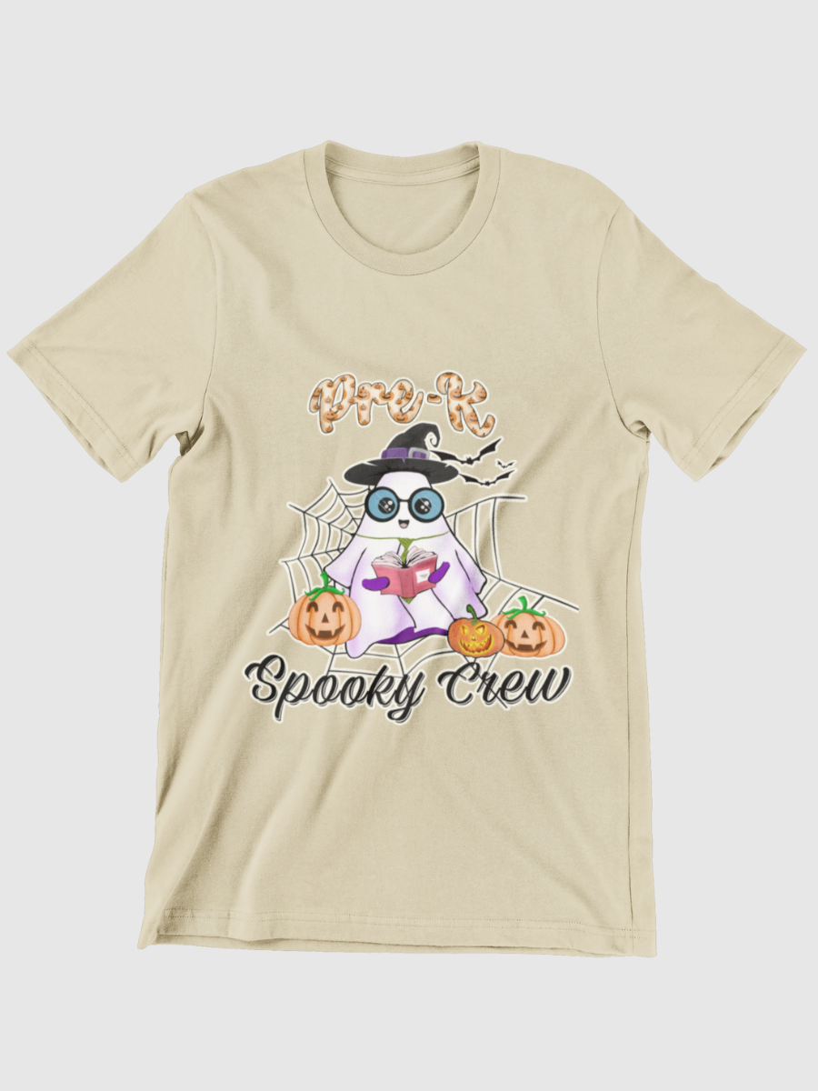 Pre-k Spooky Crew Graphic T-shirt