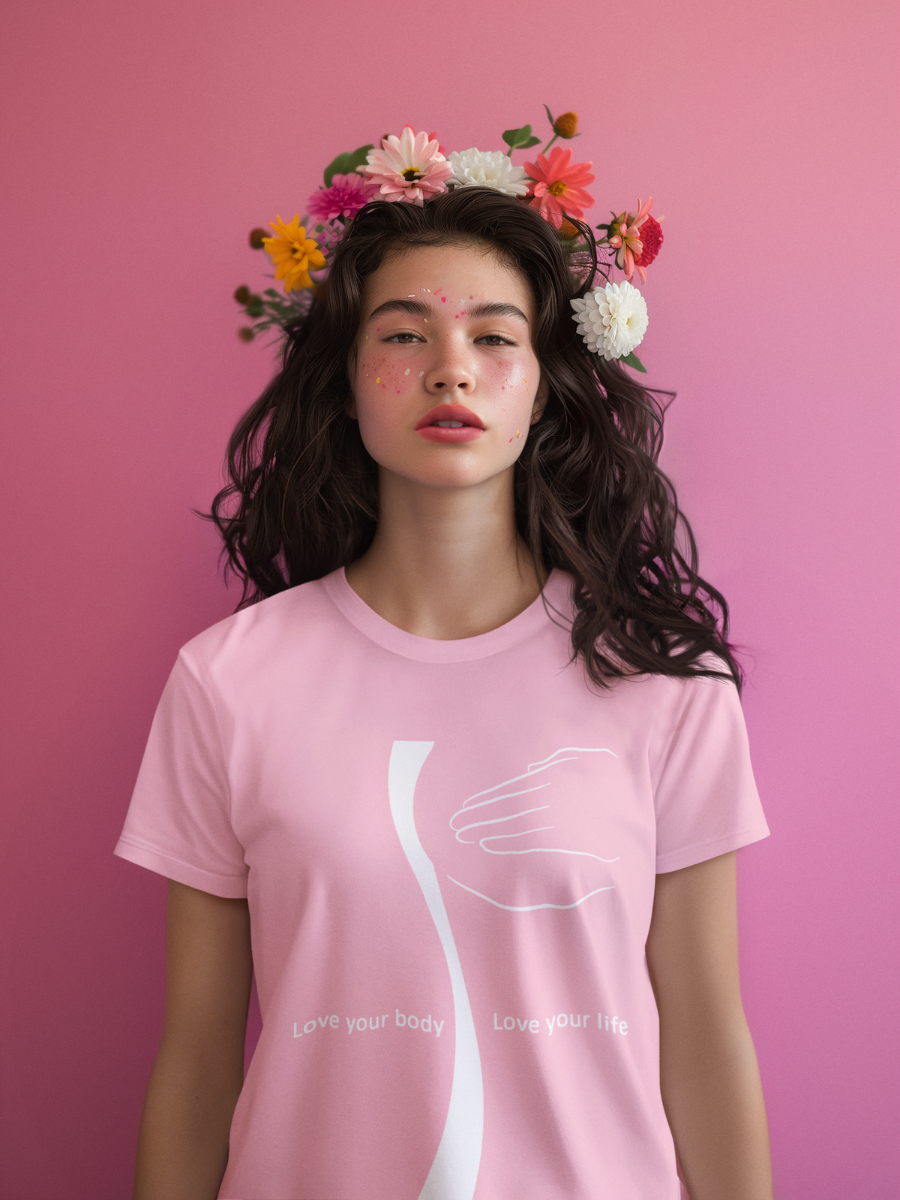 Breast Cancer Awareness Graphic T-shirt