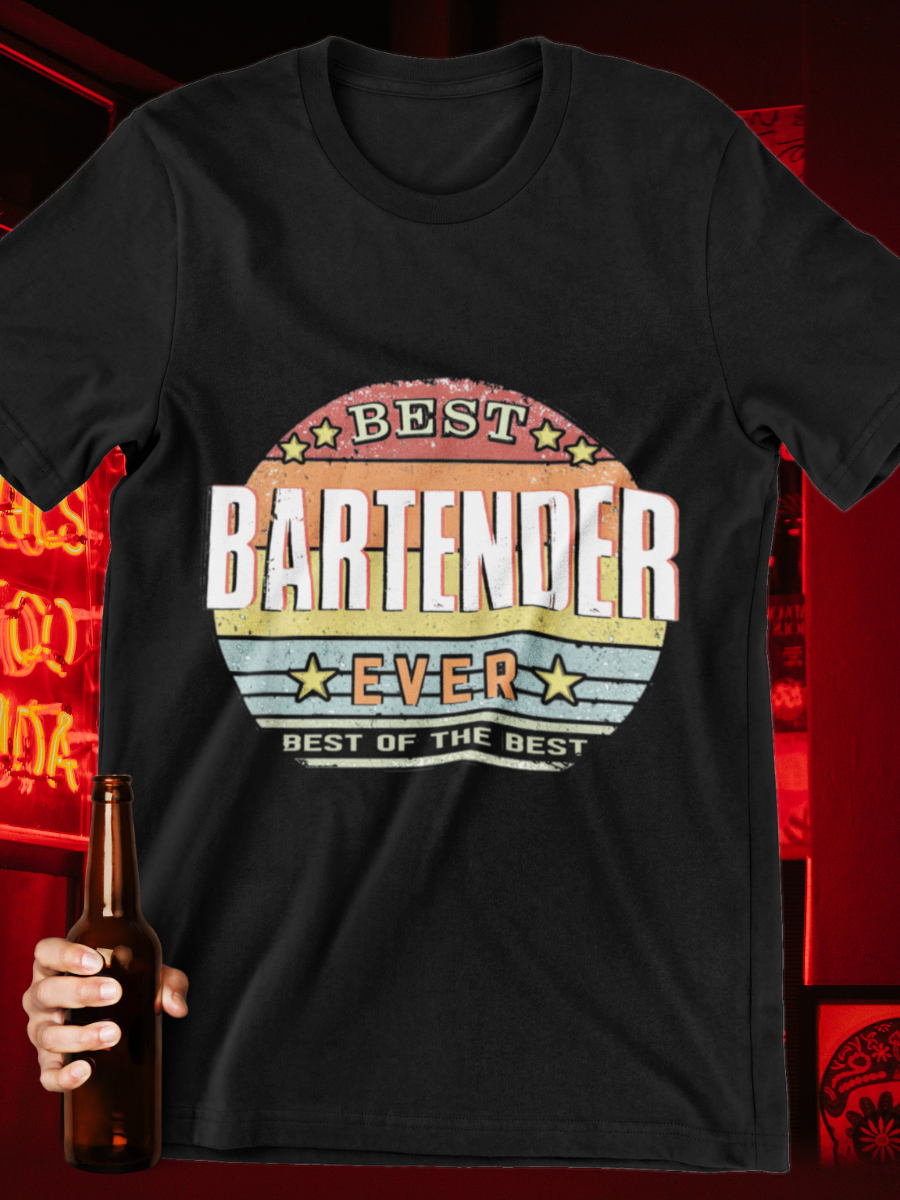 Best Bartender Ever Graphic T-shirt