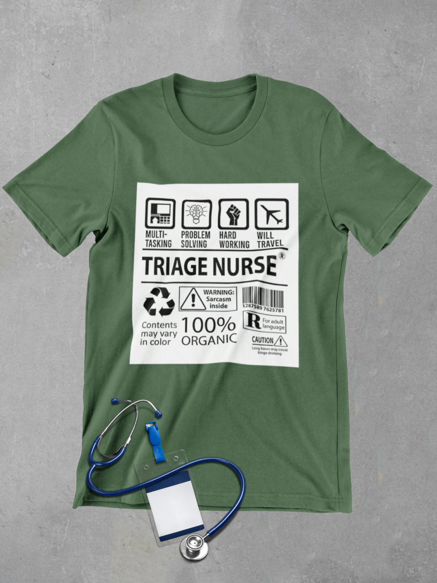 Triage Nurse Graphic T-shirt