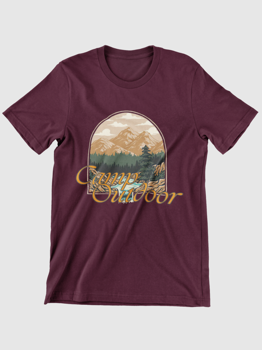 Outdoor Camp Graphic T-shirt