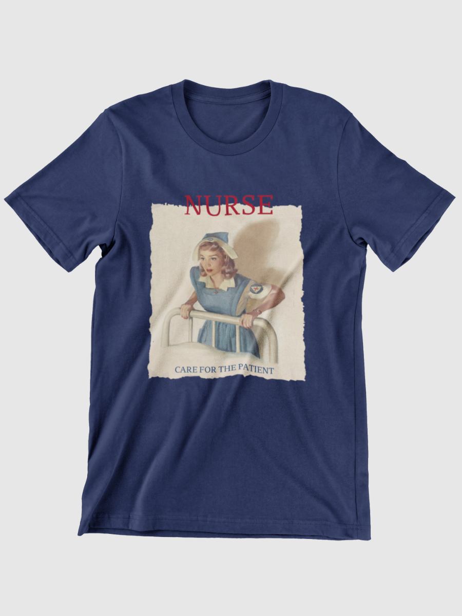 Vintage Nurse Graphic T-shirt
