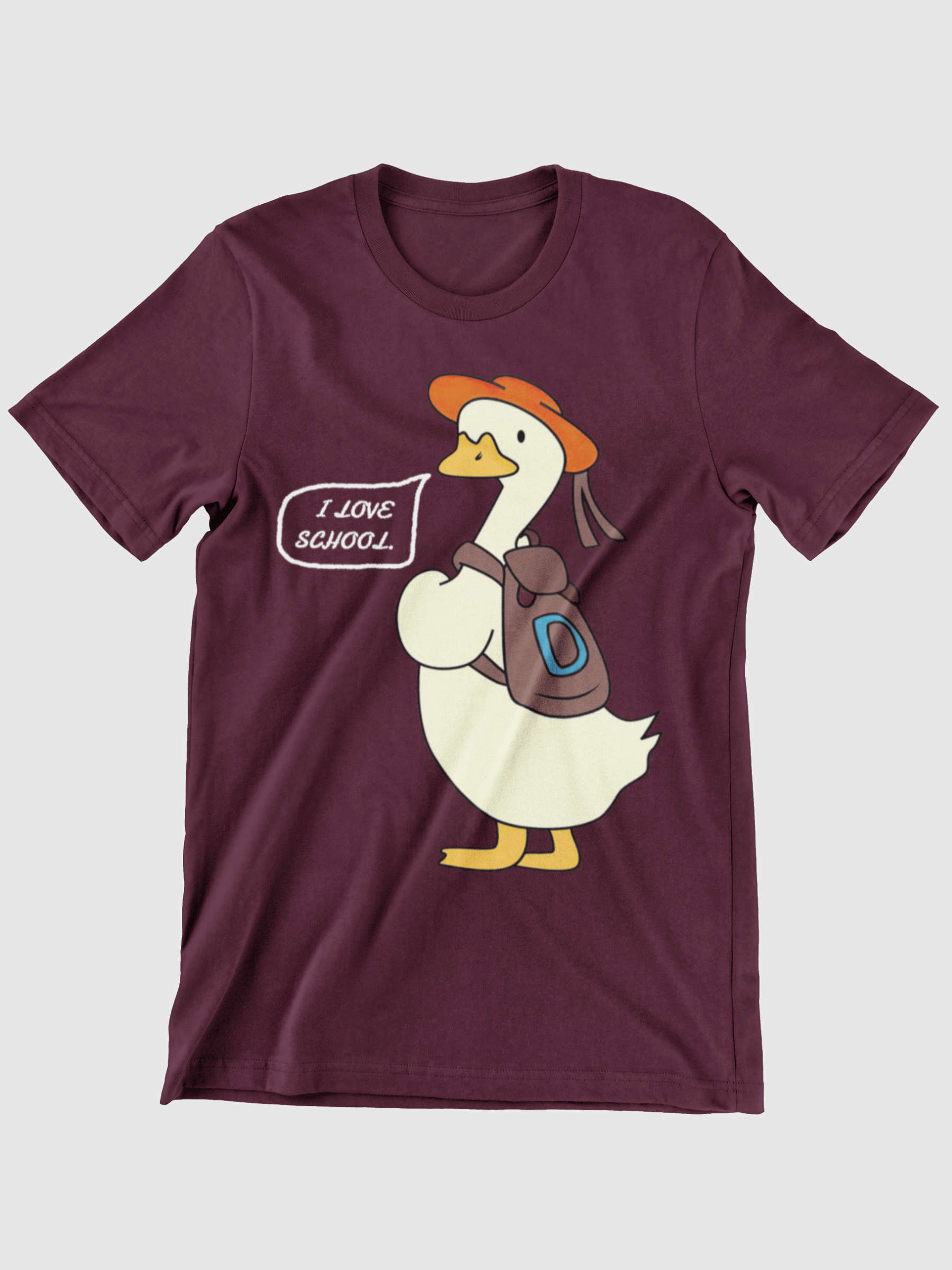 I Love School Graphic T-shirt