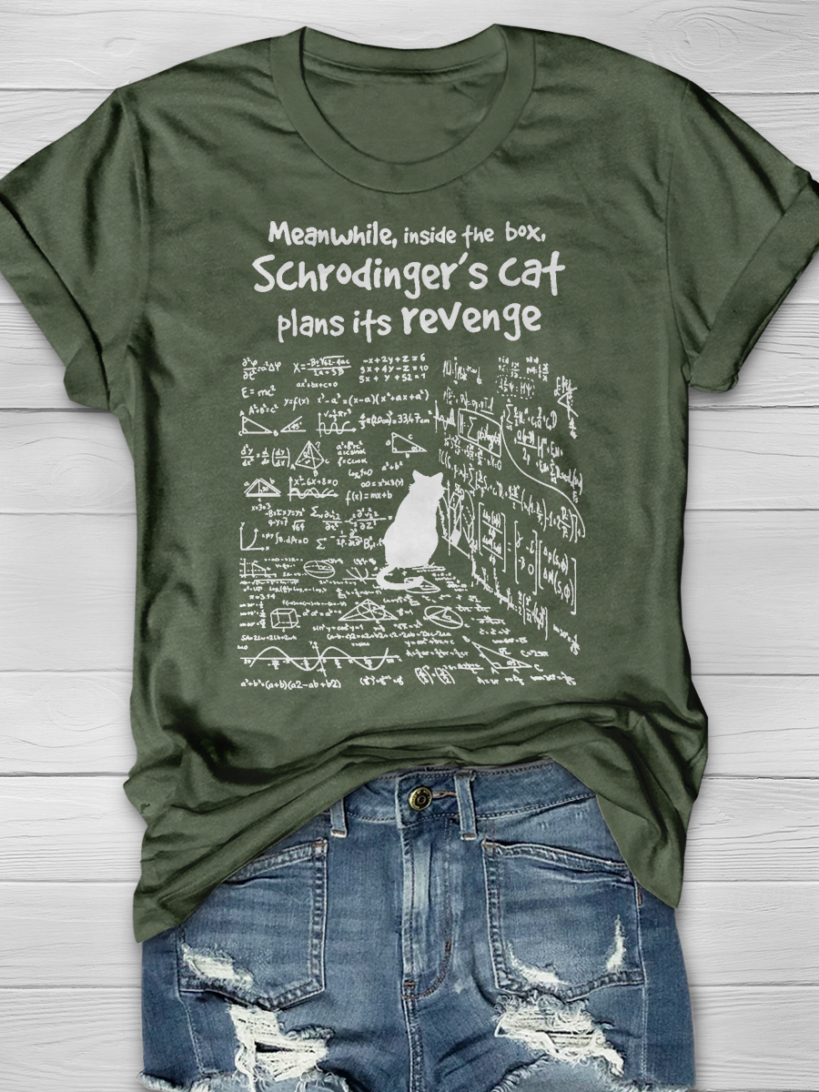 Schrödinger's Cat Graphic T-shirt