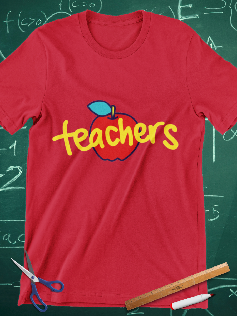 Apple Teacher Graphic T-shirt
