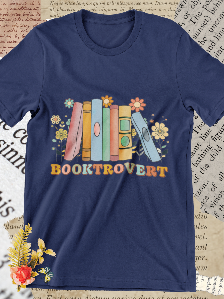 Booktrovert Graphic T-shirts