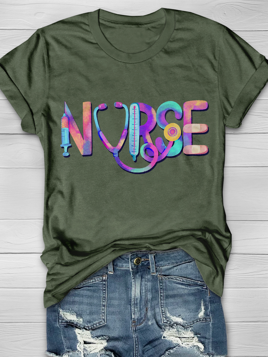 Registered Nurse Graphic T-shirts