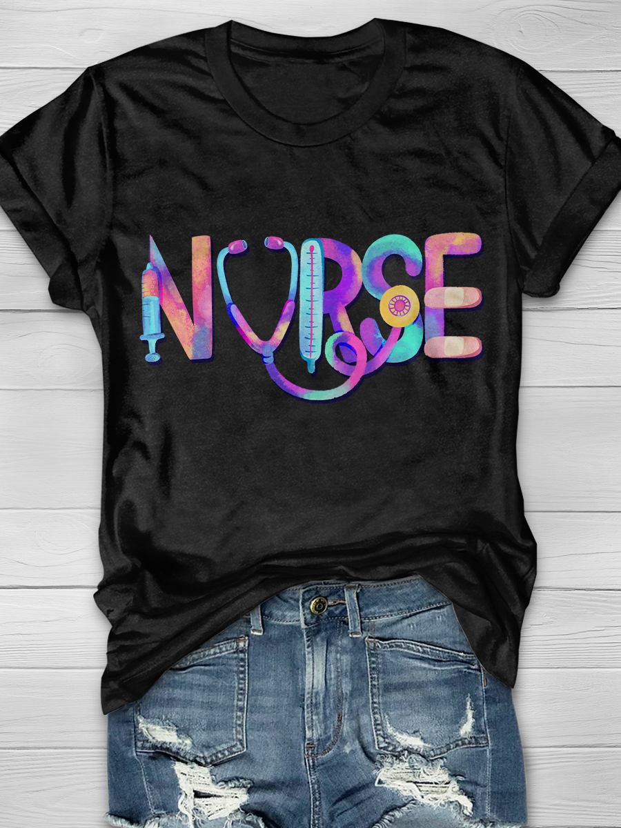 Registered Nurse Graphic T-shirts