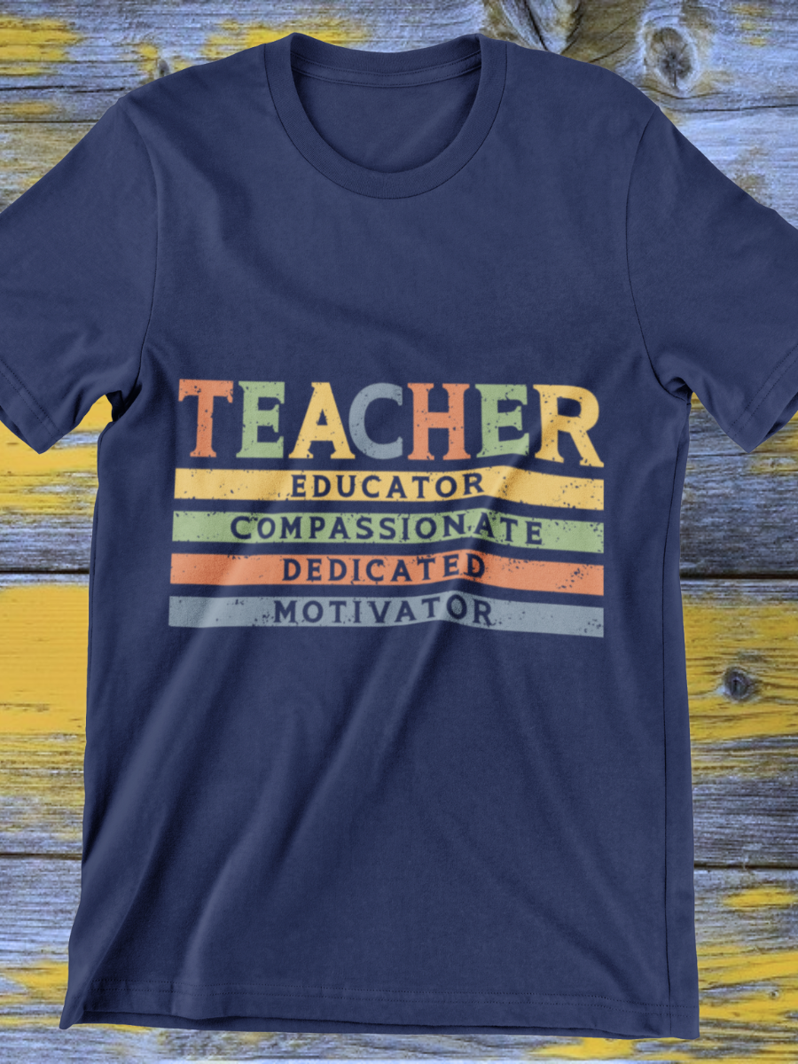 Teacher Educator Compassionate Graphic T-shirt