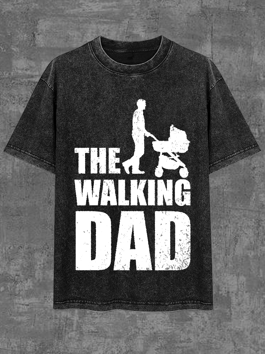 The Walking Dad Vintage Washed T-shirt