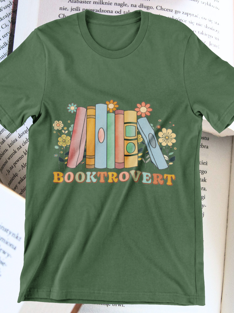 Booktrovert Graphic T-shirts