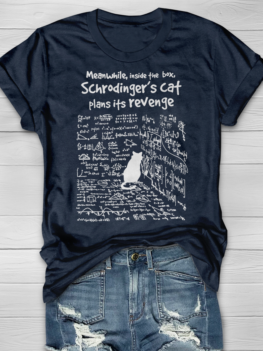 Schrödinger's Cat Graphic T-shirt