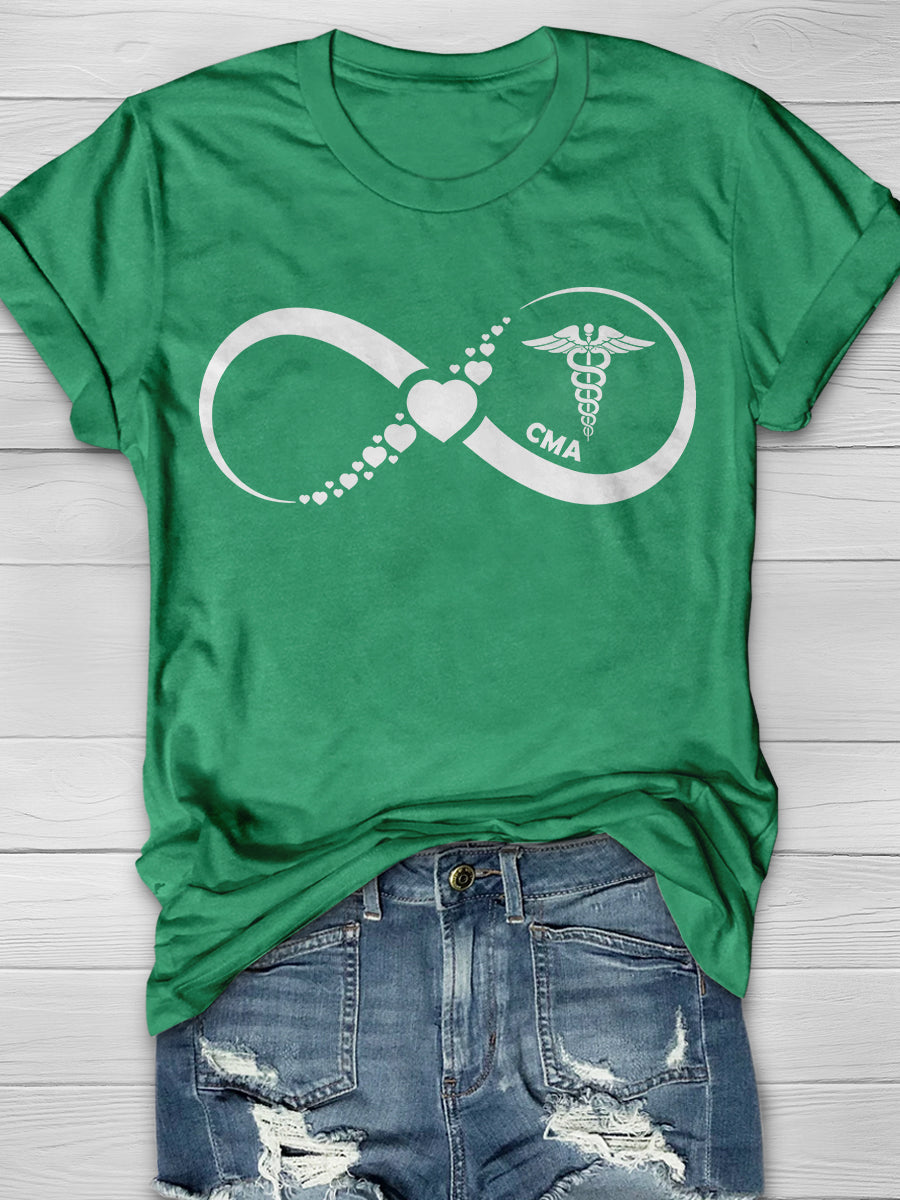 CMA Infinity Print Short Sleeve T-shirt