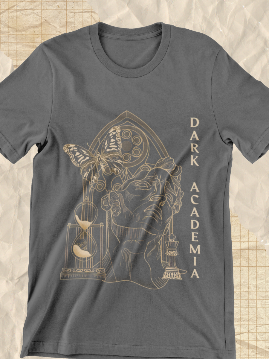 Dark Academia Graphic T-shirt