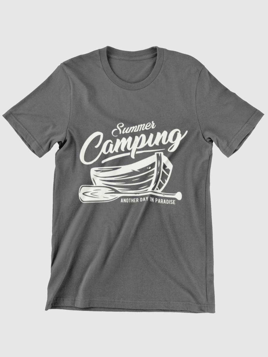 Summer Camping Graphic T-shirt