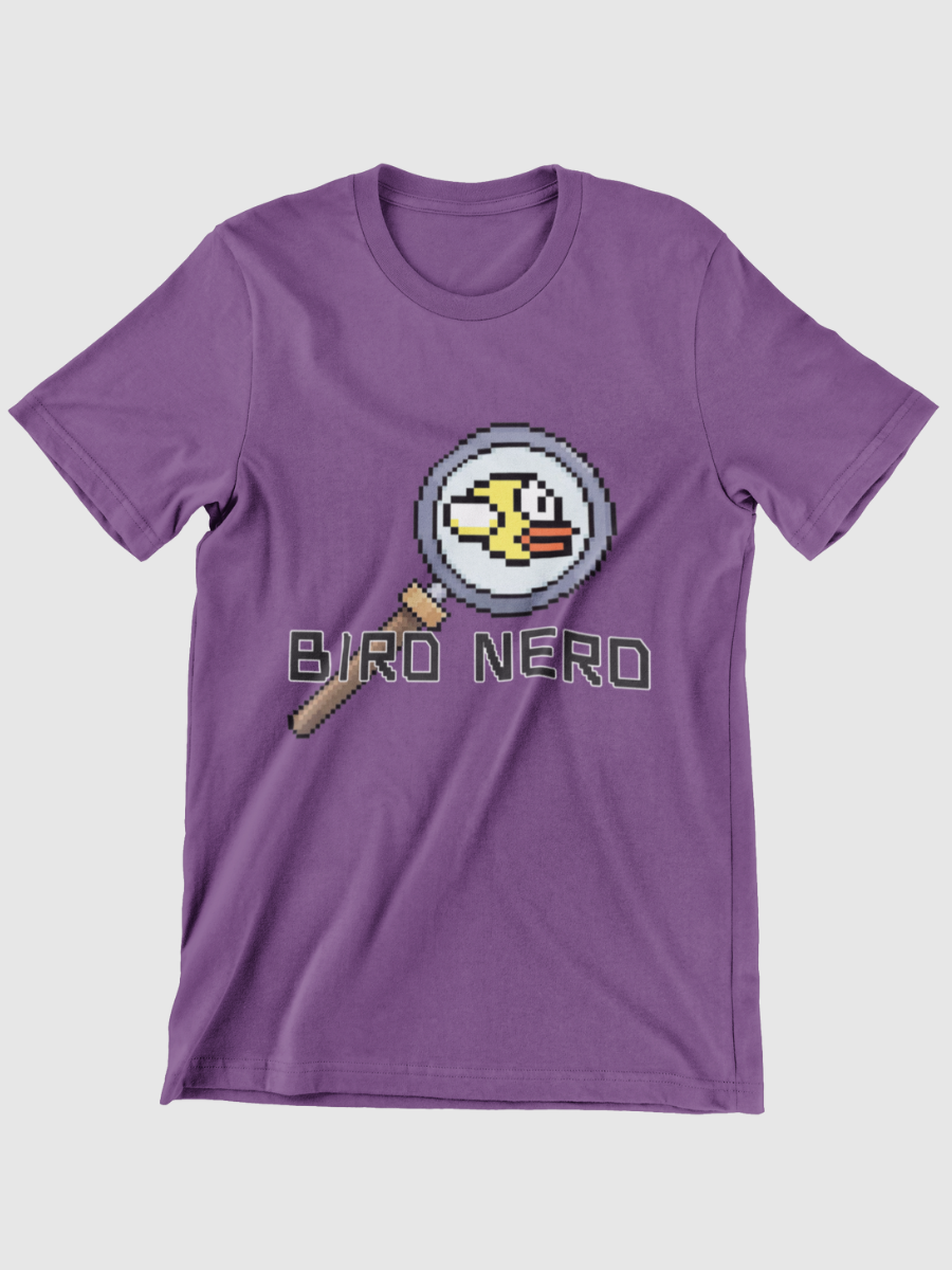 Bird Nerd Bird Watching Graphic T-shirt