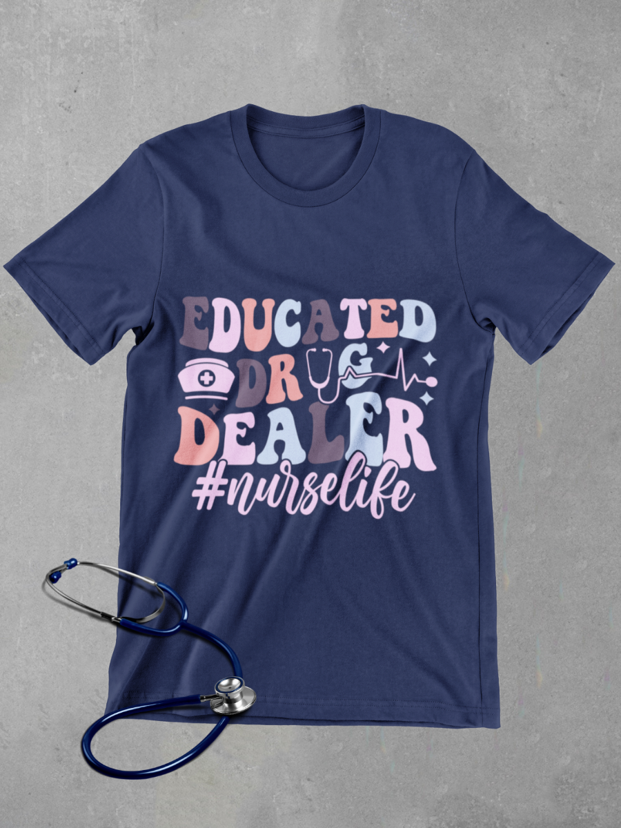 Educated Drug Deal Graphic T-shirt