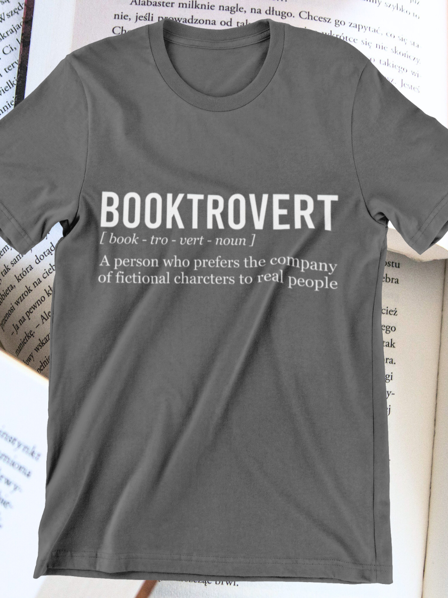 Booktrovert Meaning Graphic T-shirts