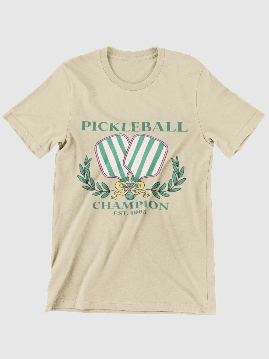 Pickleball Champion Graphic T-shirt
