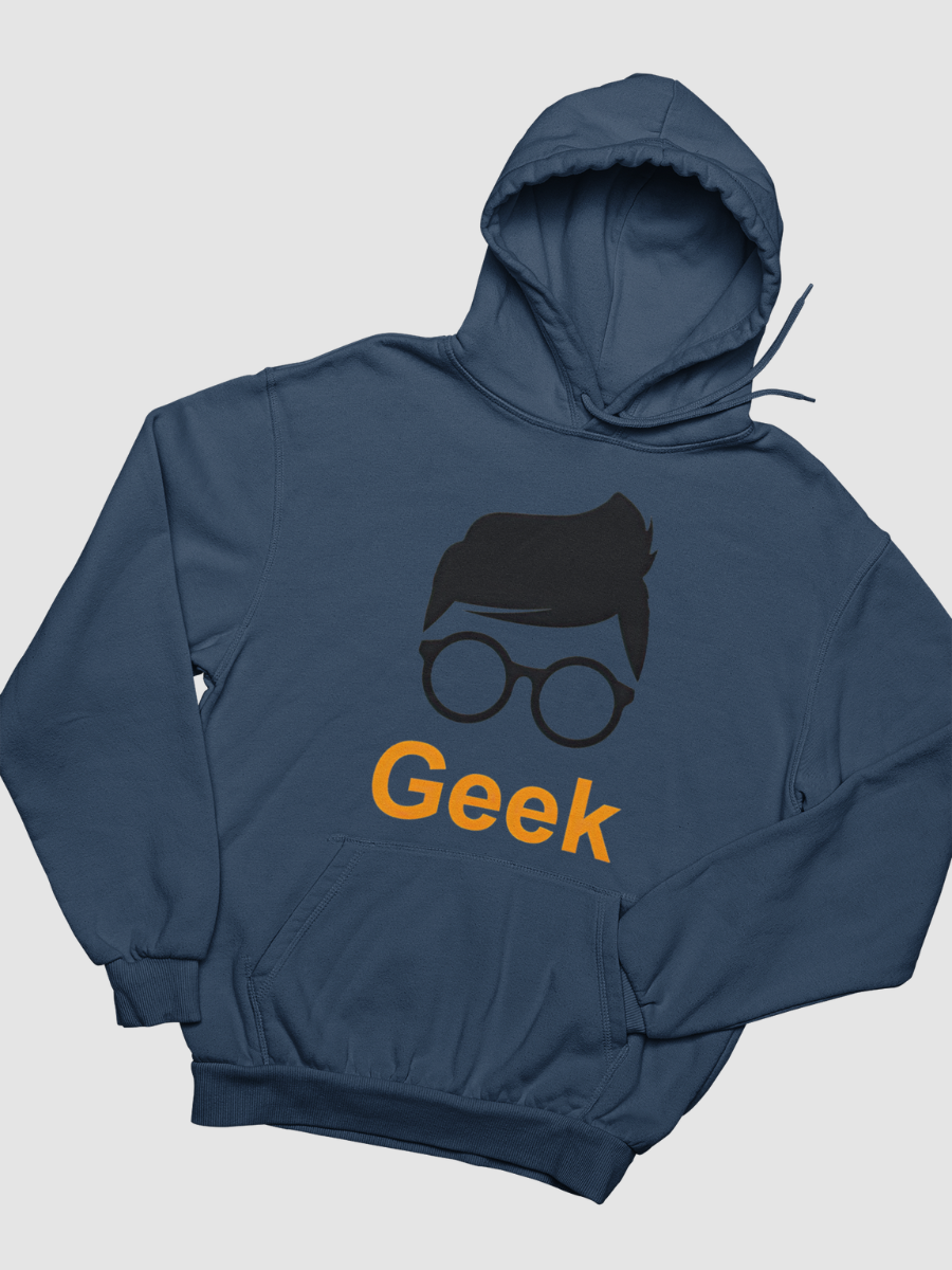Geek Graphic Pure Cotton Hoodie