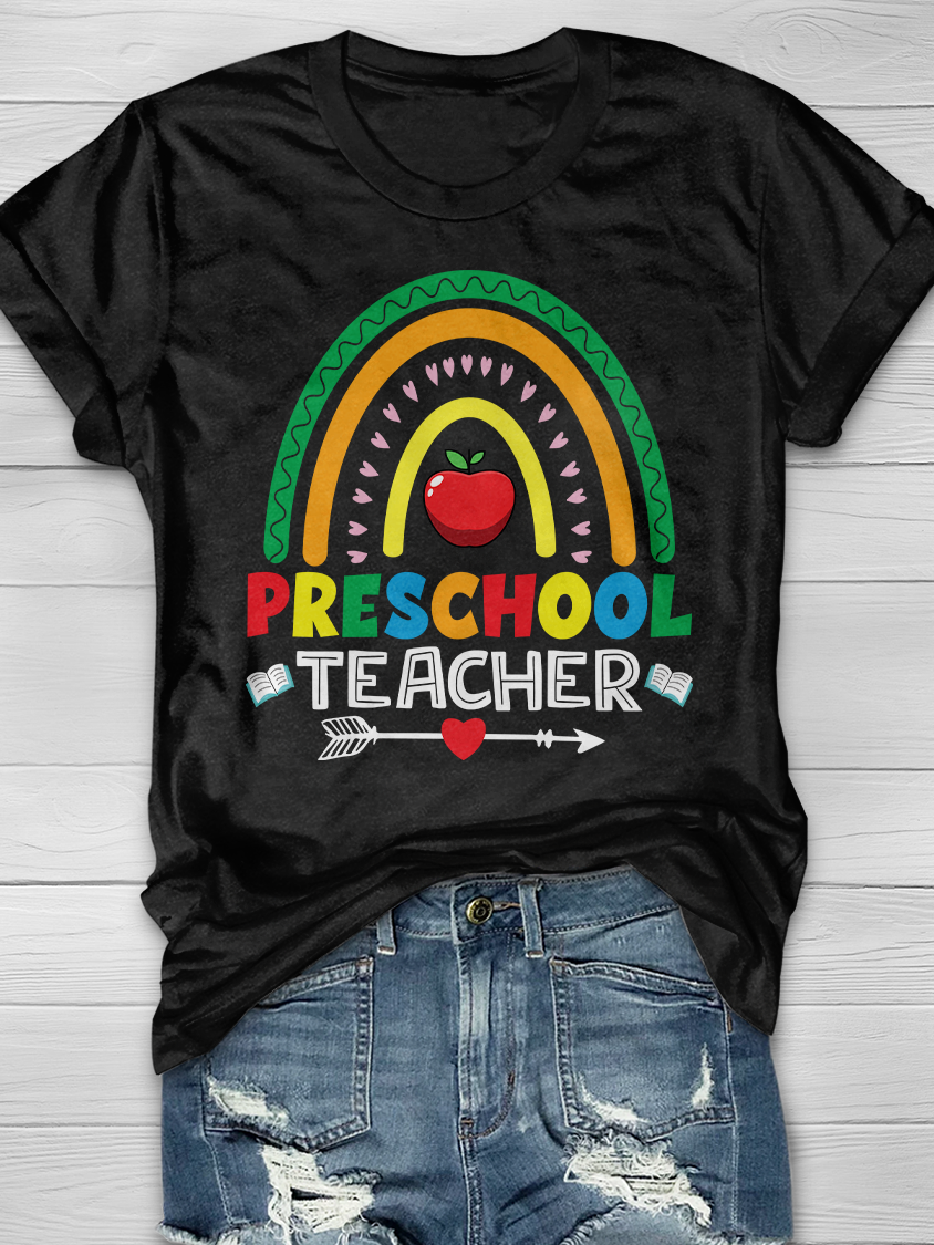 Preschool Teacher Graphic T-shirt