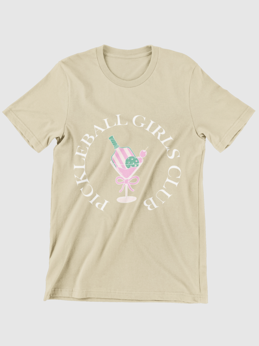 Pickleball Girls Club Graphic T-shirt