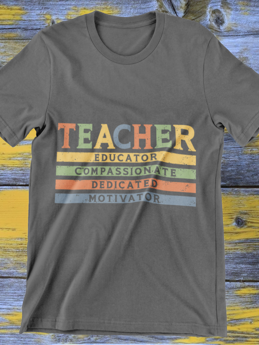 Teacher Educator Compassionate Graphic T-shirt