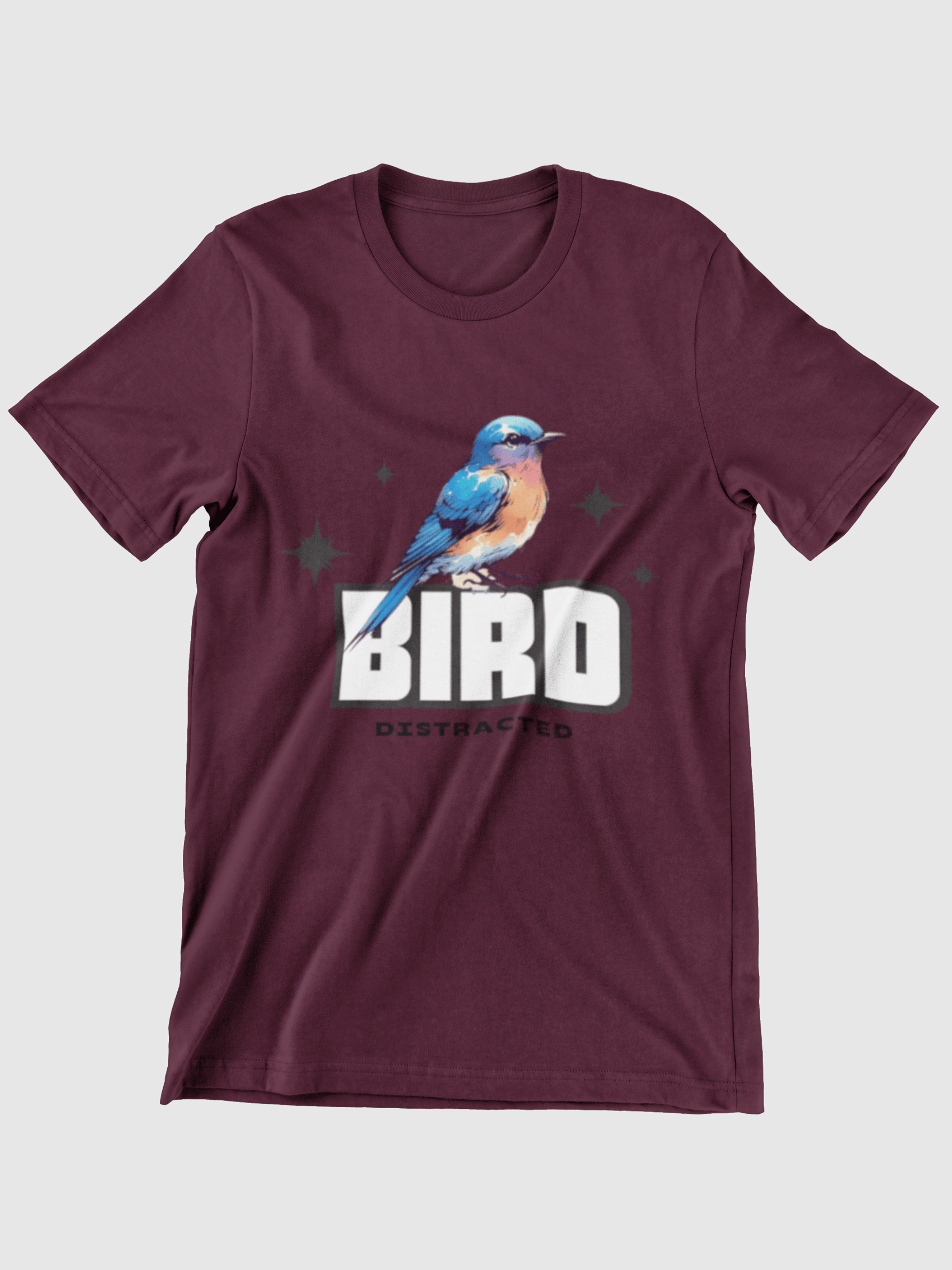 Bird Nerd Bluebird Graphic T-shirt