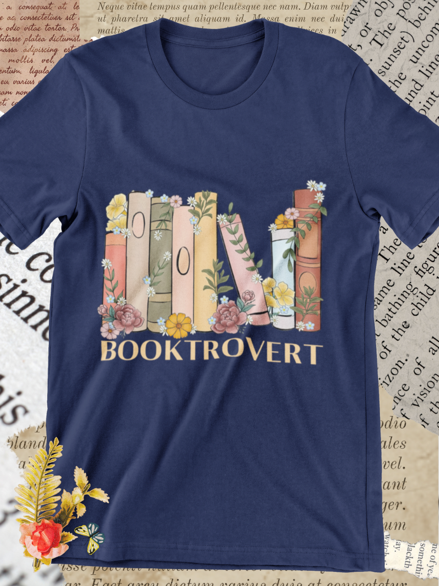 Booktrovert Graphic T-shirts