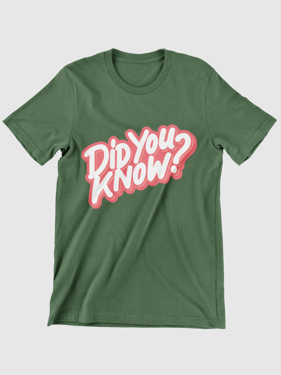 Did you know？Graphic T-shirt