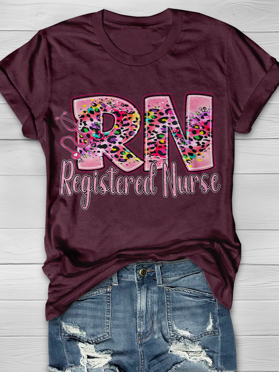 Registered Nurse RN Graphic T-shirts