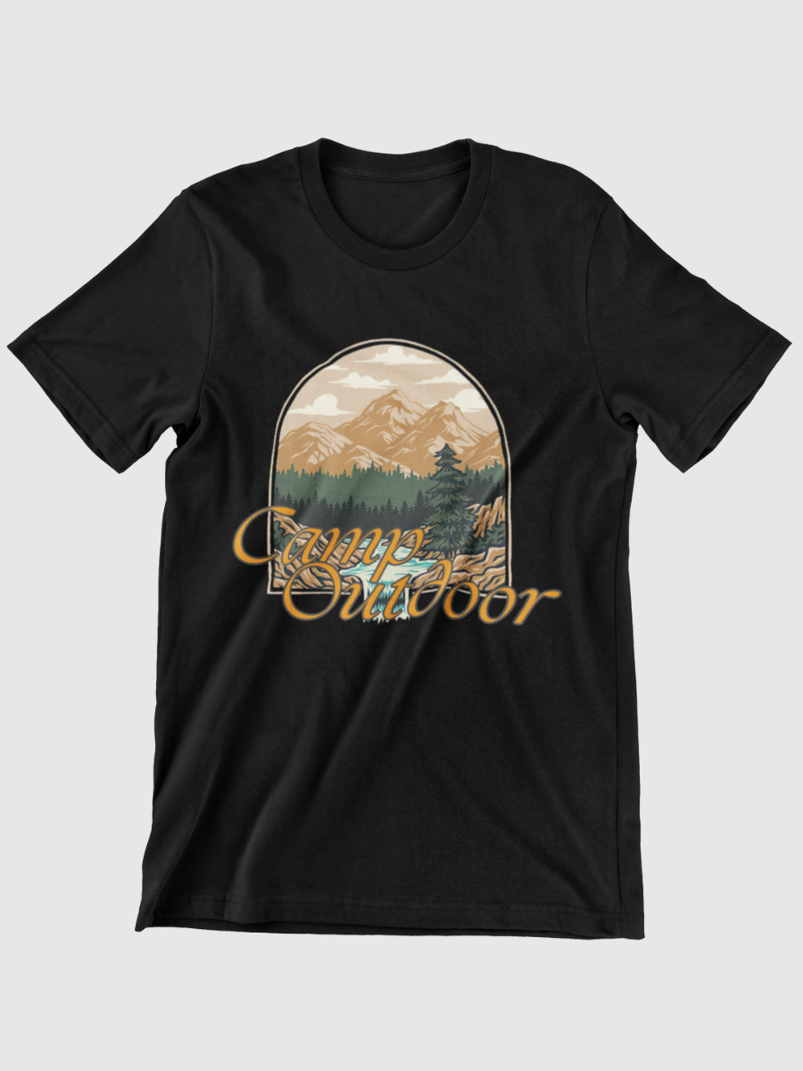 Outdoor Camp Graphic T-shirt