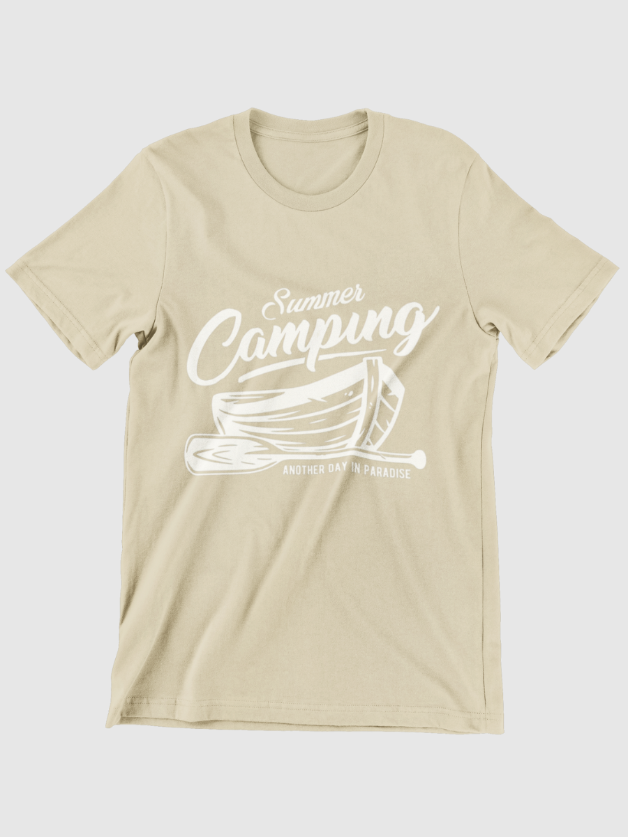 Summer Camping Graphic T-shirt
