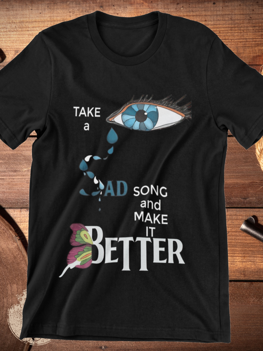 Hey Jude Lyrics Graphic T-shirt