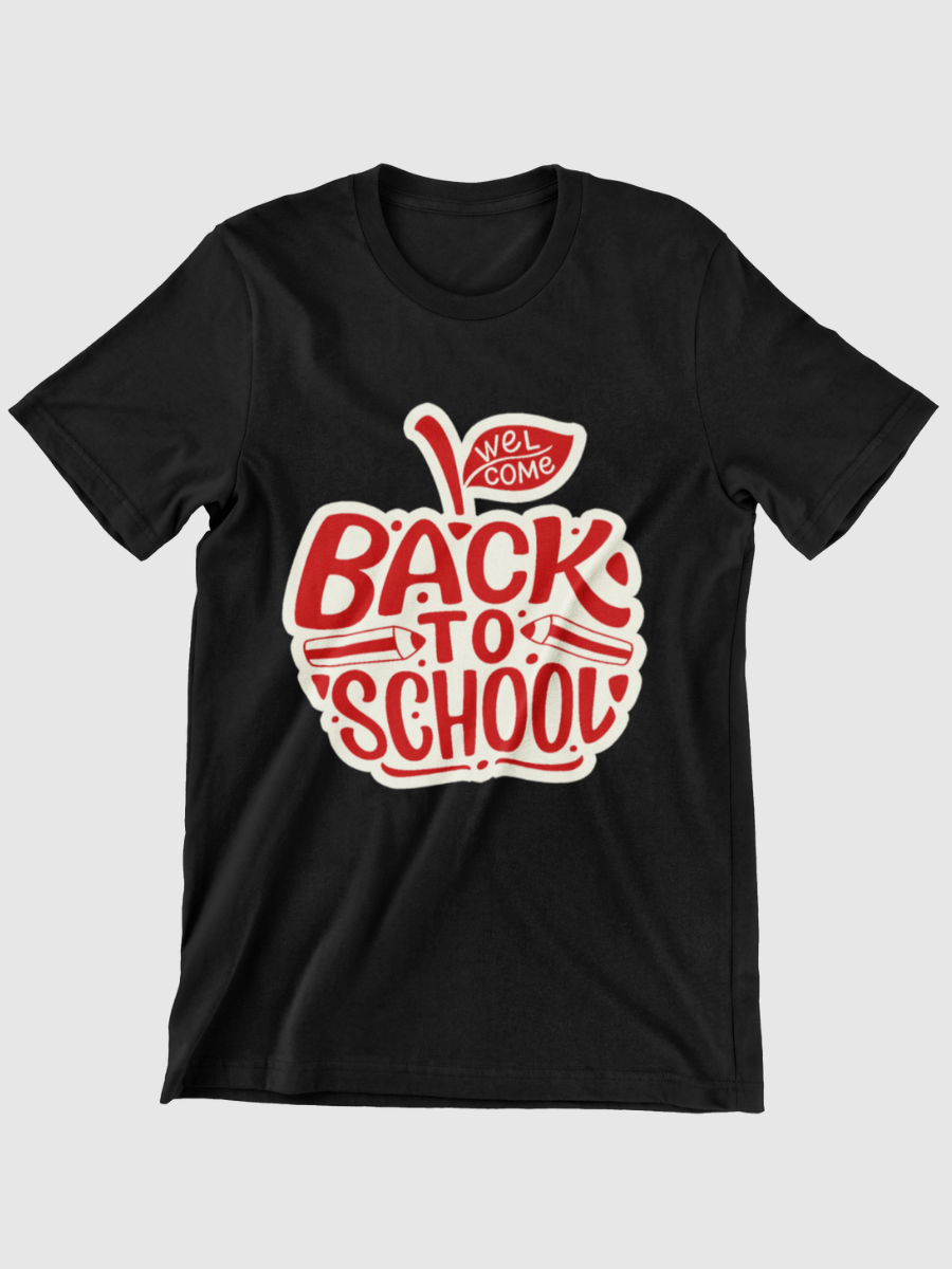 Welcome Back To School Graphic T-shirt