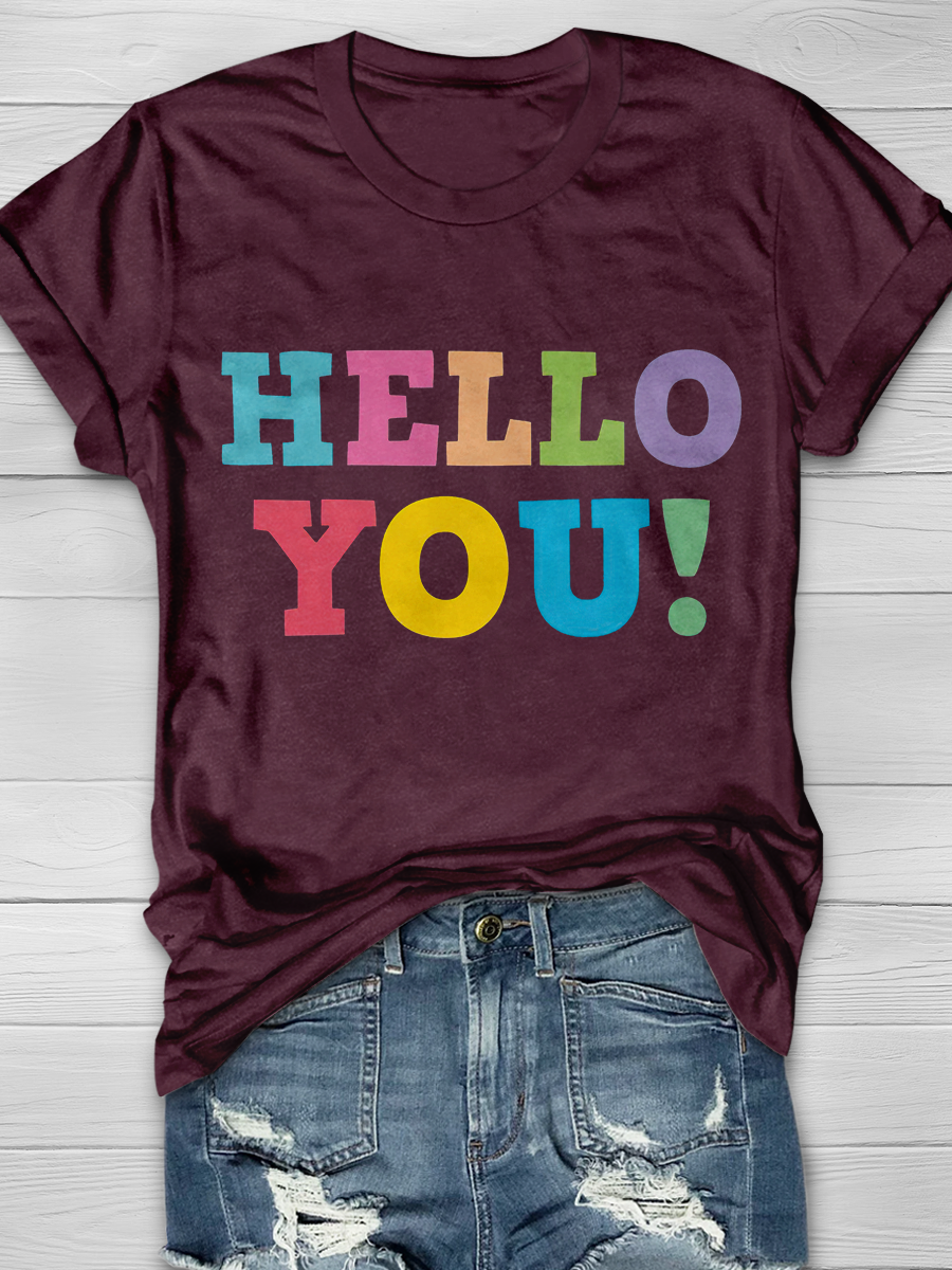 Hello You! Graphic T-shirt