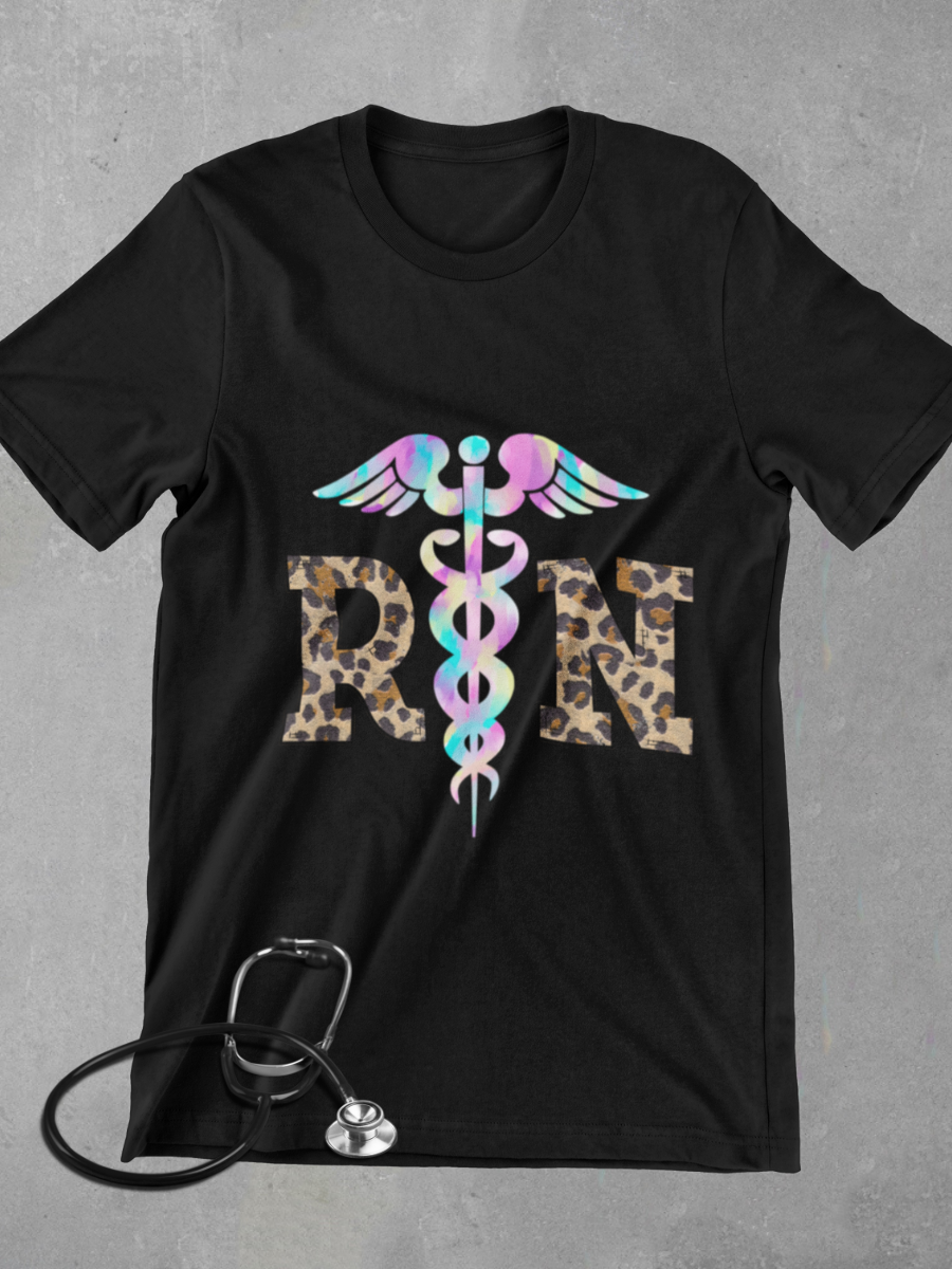 RN Nurse Graphic T-shirt