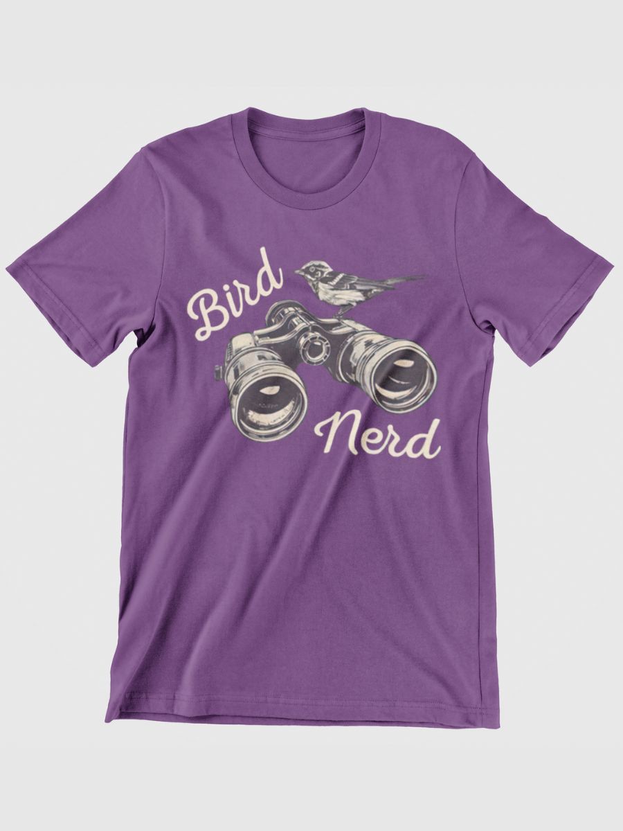 Bird Nerd & Bird Watcher Graphic T-shirt
