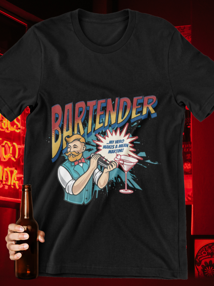 Bartender Martini Graphic T-shirt