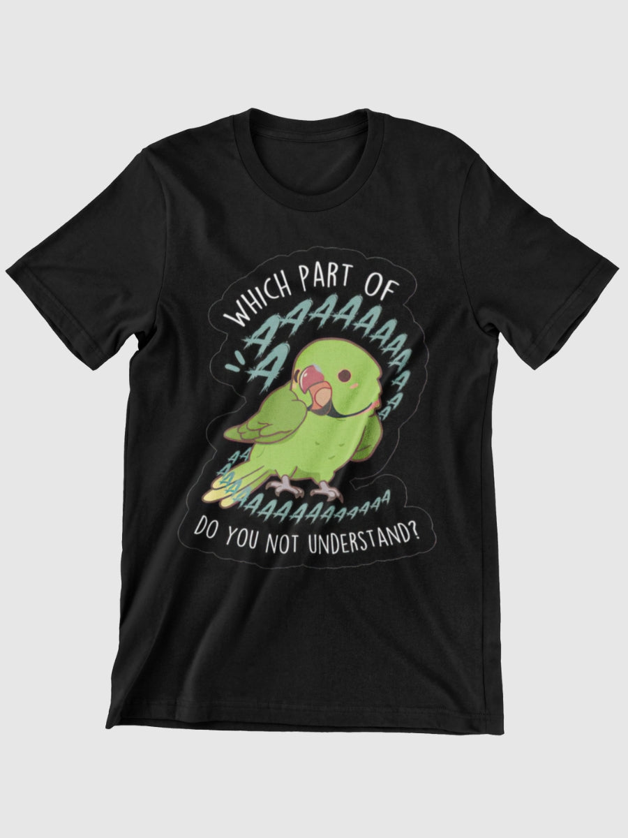 Indian Ringneck Parrot Aaaa Graphic T-shirt