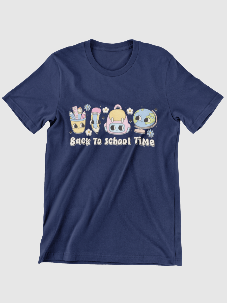 Back To School Time Graphic T-shirt