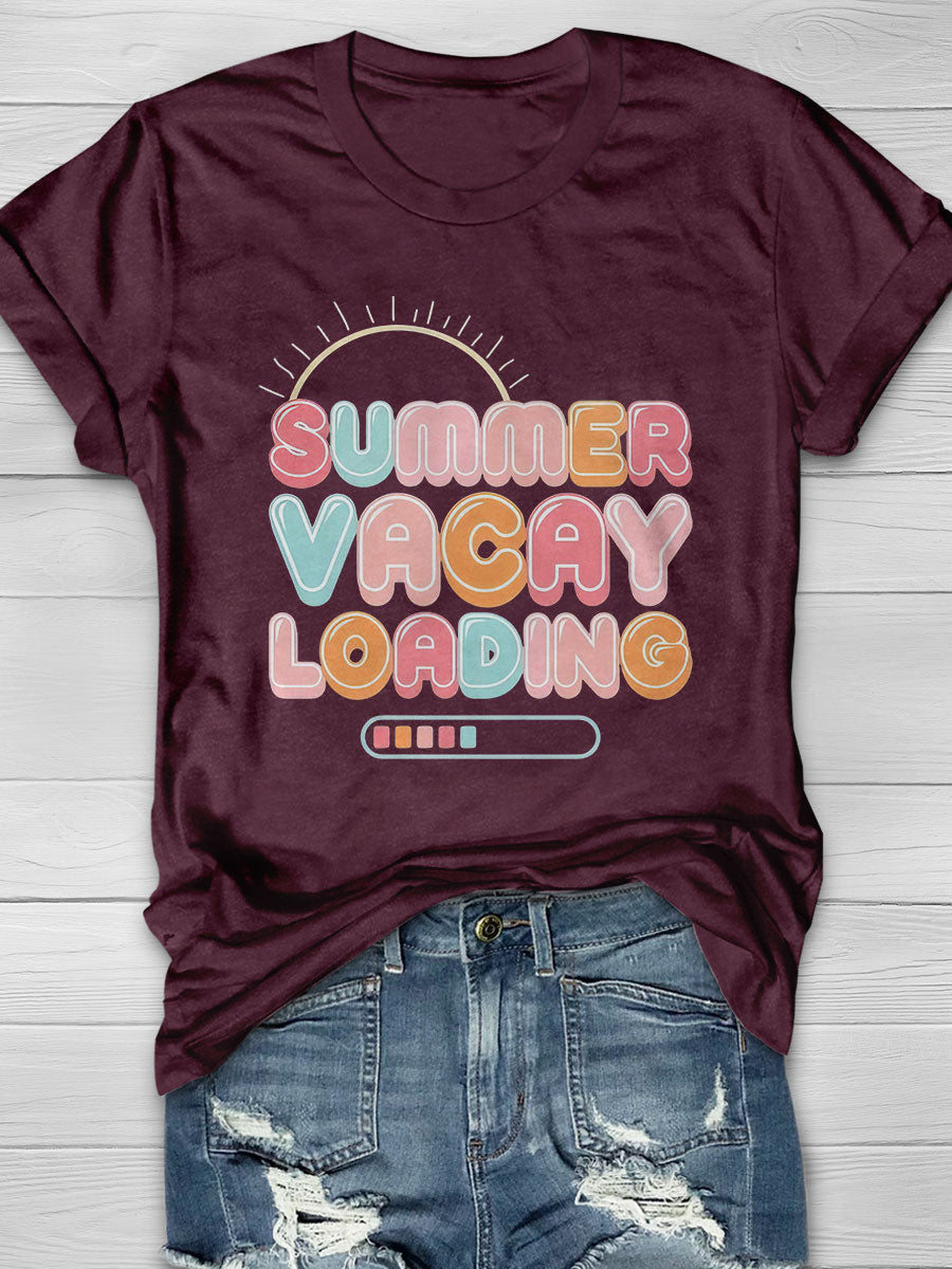 End Of Year Teacher Print Graphic T-shirts