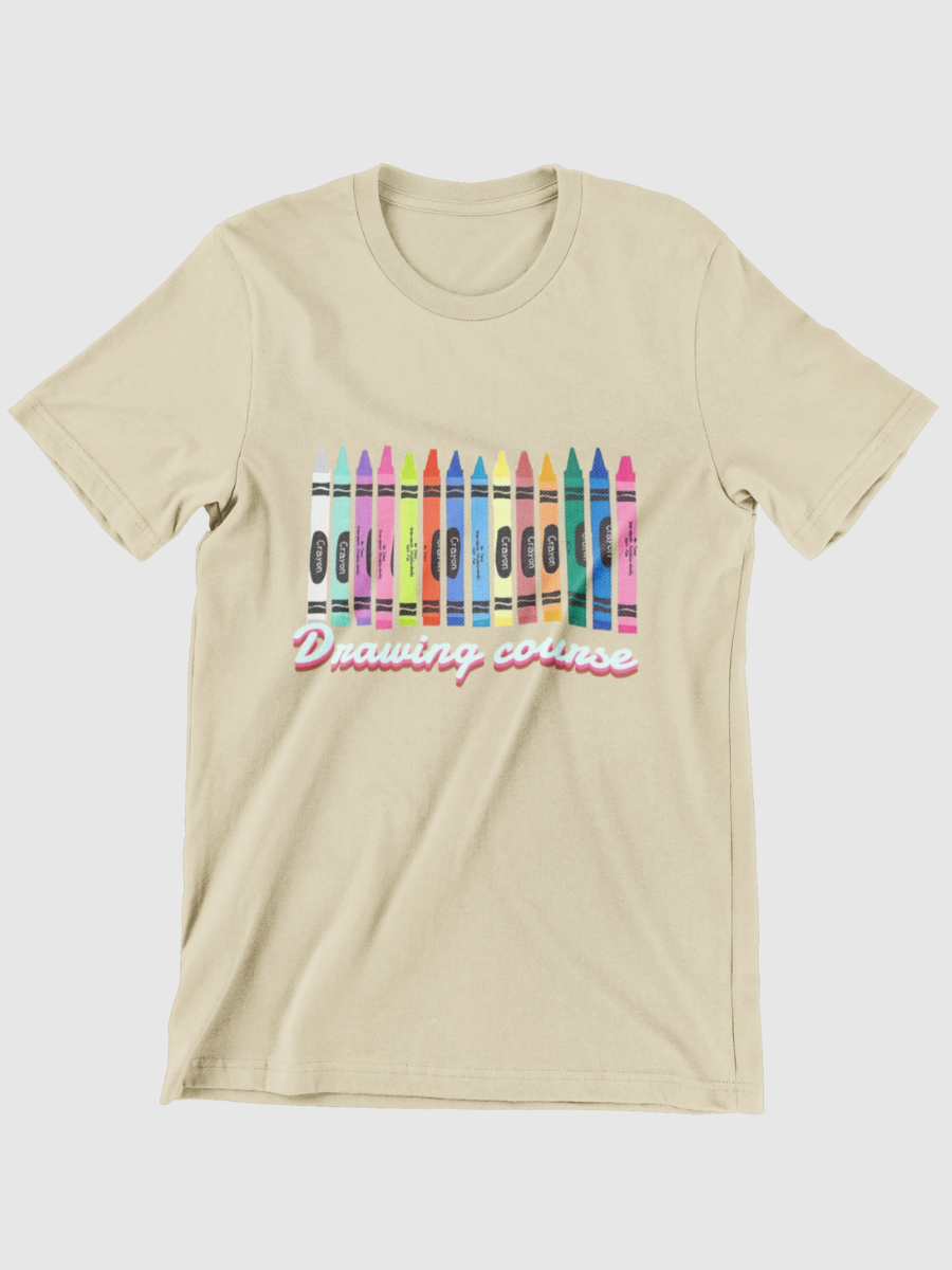 Drawing Course Teacher Graphic T-shirt