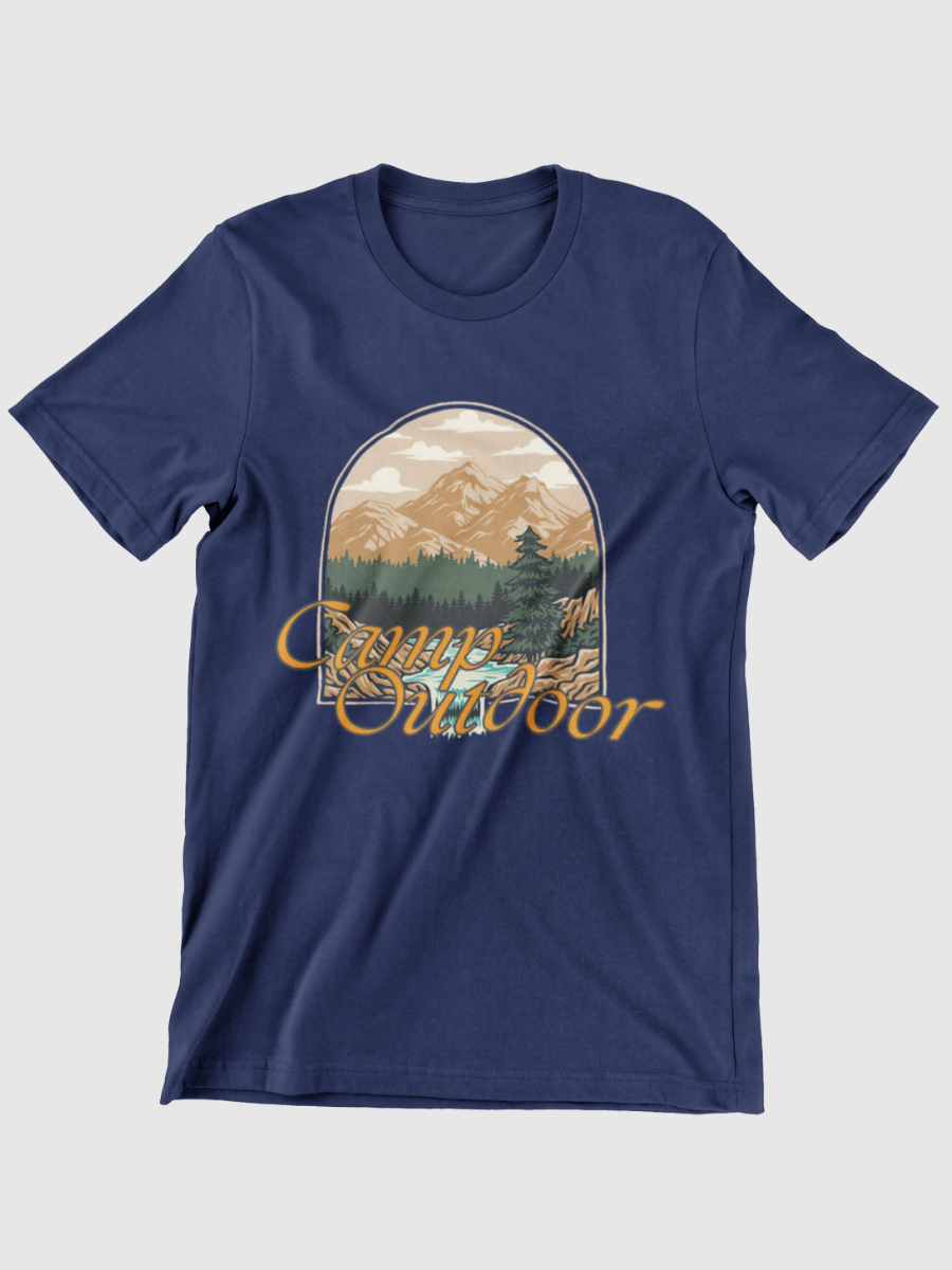 Outdoor Camp Graphic T-shirt
