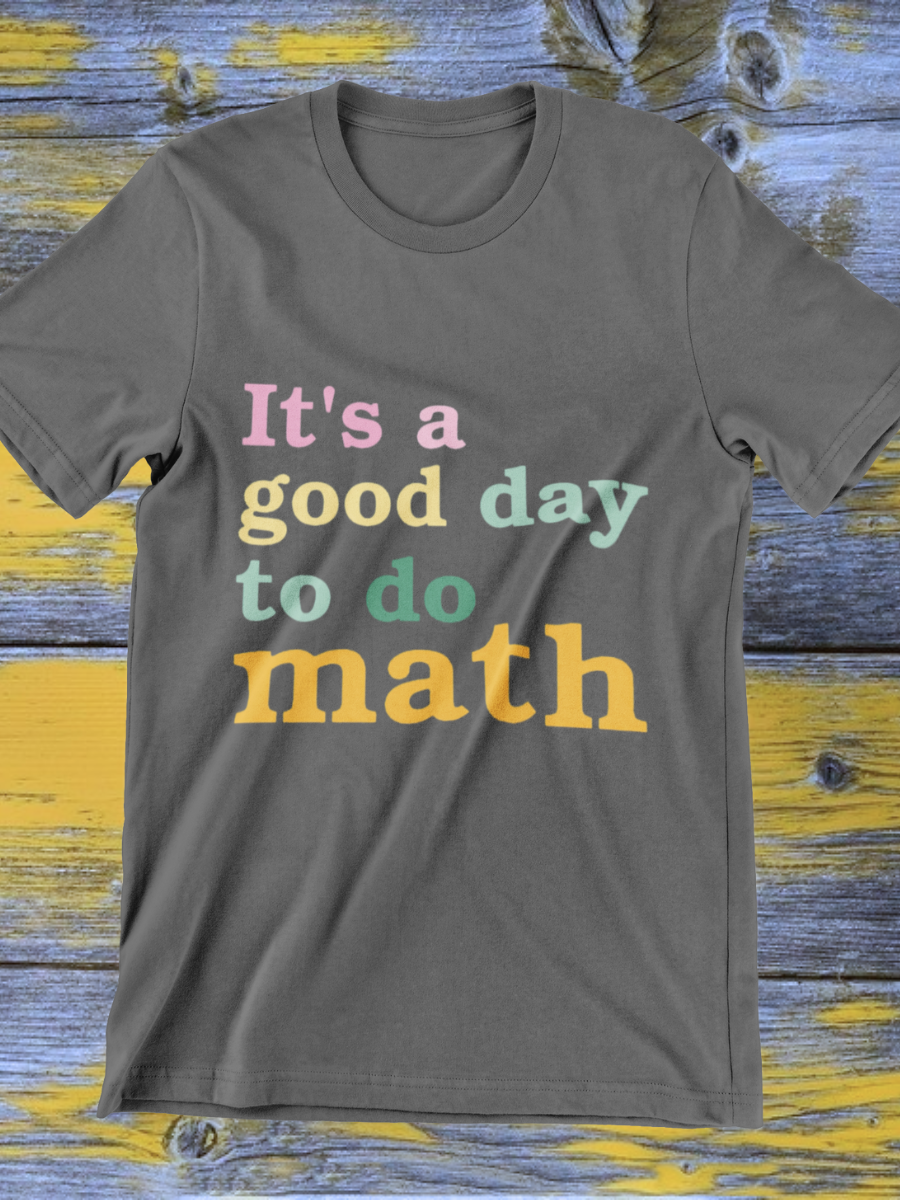 Math Teacher Graphic T-shirt