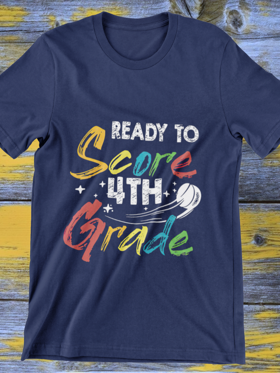 Ready To Score 4th Grade Teacher Graphic T-shirt
