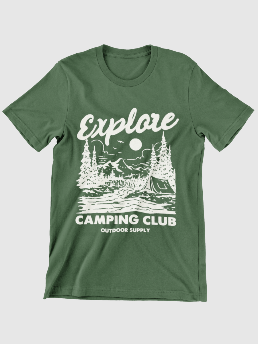 Camping Club Graphic T-shirt