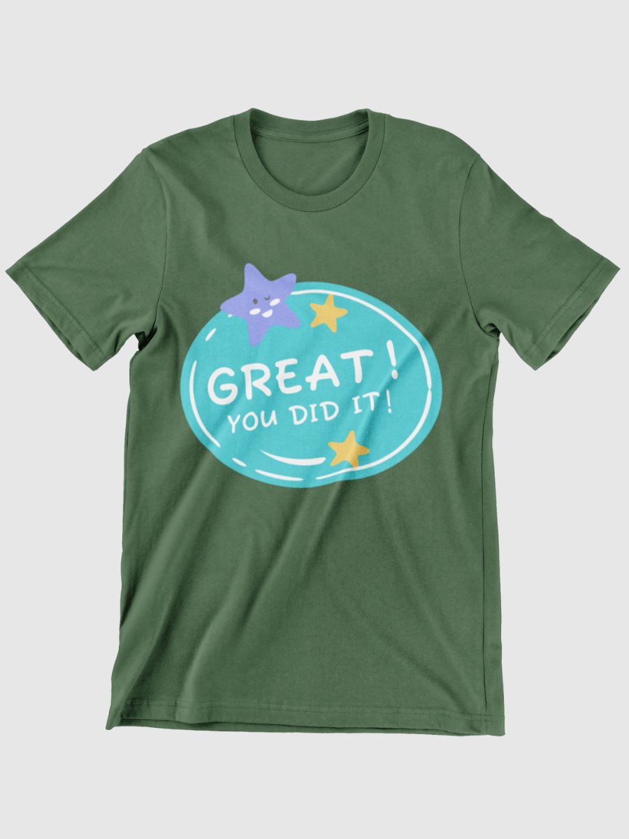 Great! You did it! Graphic T-shirt