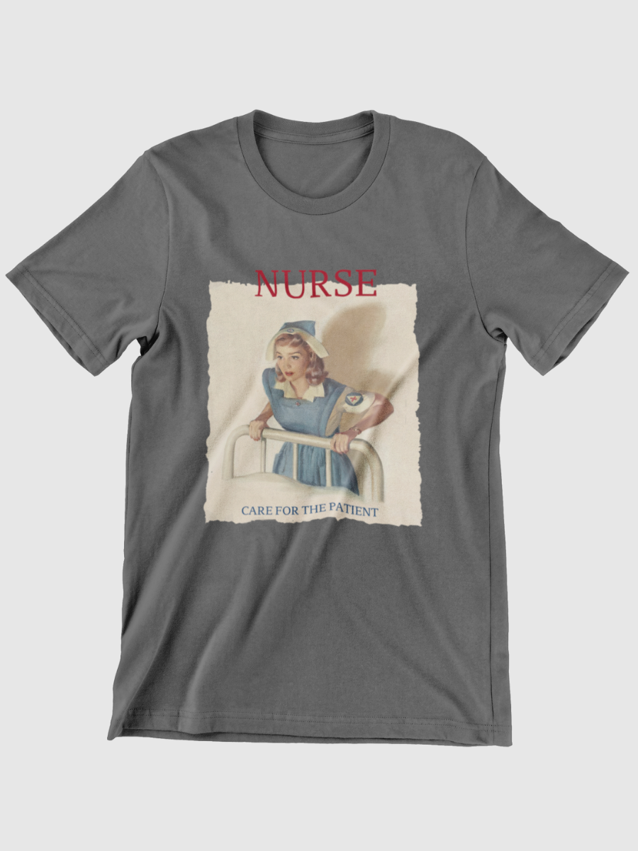Vintage Nurse Graphic T-shirt