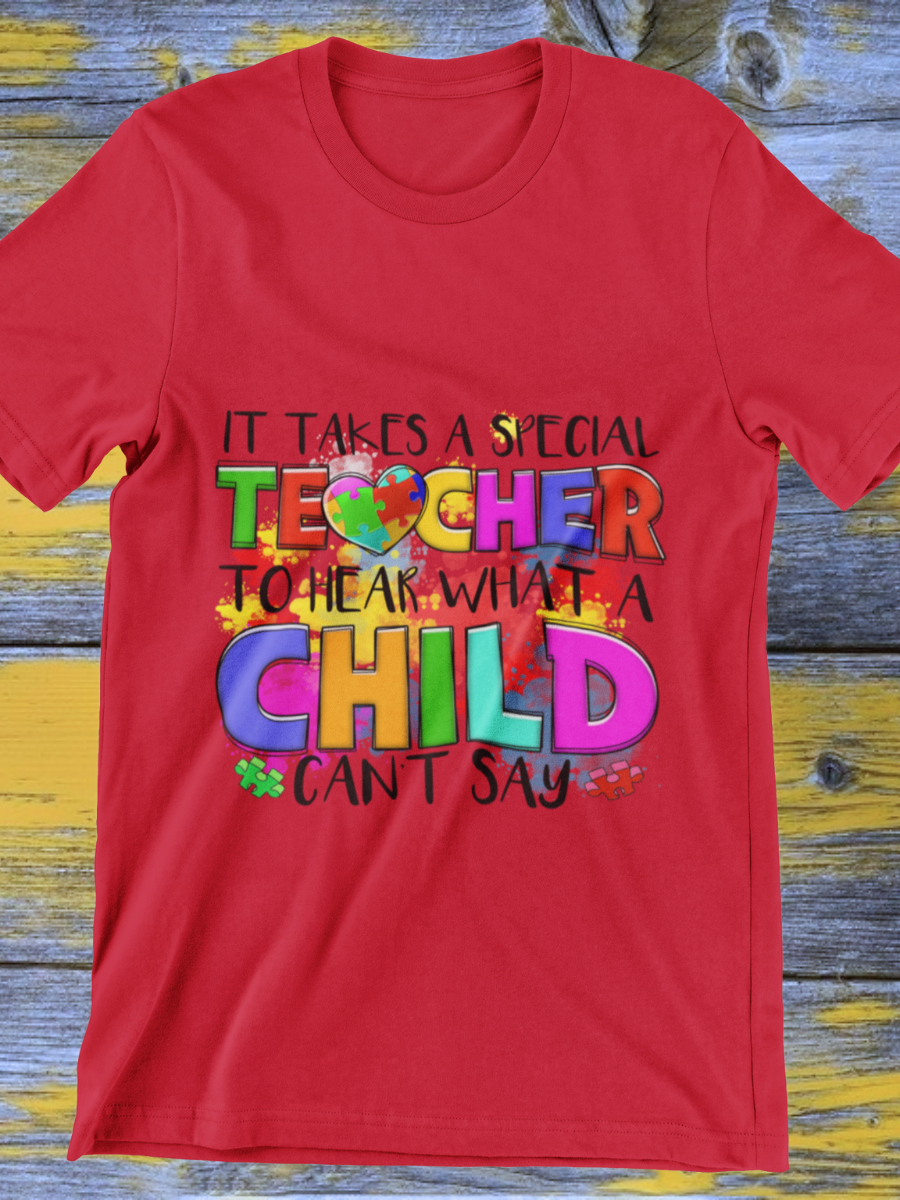 Special Teacher Graphic T-shirt